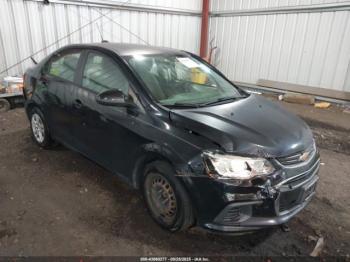  Salvage Chevrolet Sonic