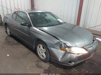  Salvage Chevrolet Monte Carlo