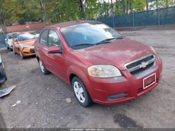  Salvage Chevrolet Aveo