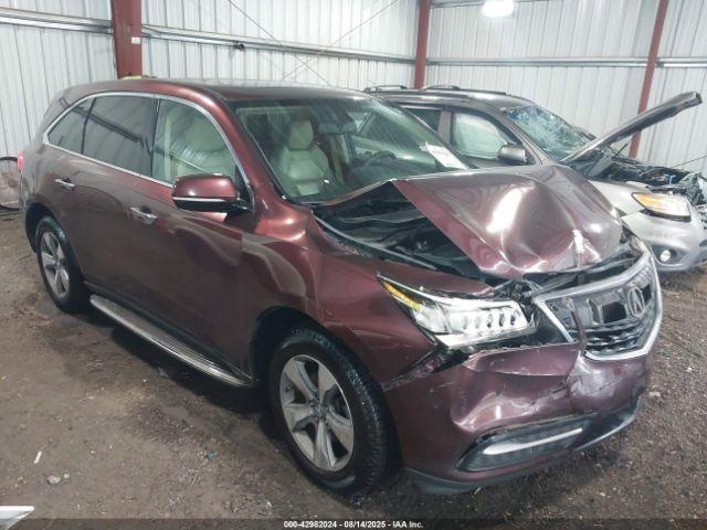  Salvage Acura MDX