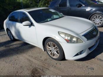  Salvage INFINITI G37