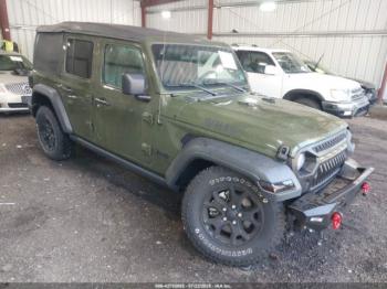  Salvage Jeep Wrangler