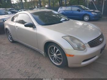  Salvage INFINITI G35