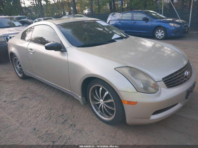 Salvage INFINITI G35