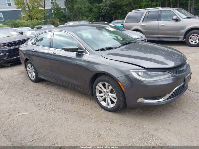  Salvage Chrysler 200