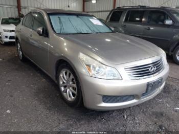  Salvage INFINITI G37