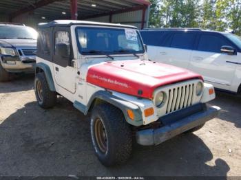  Salvage Jeep Wrangler