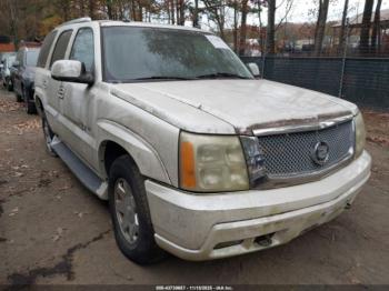  Salvage Cadillac Escalade