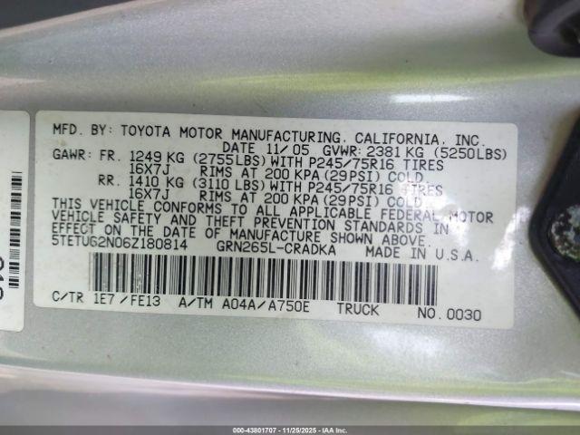 Toyota Tacoma Prerunner V6 Image 5