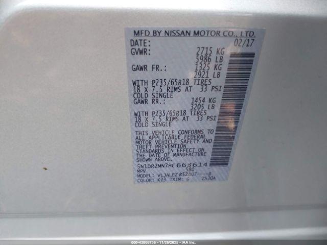 Nissan Pathfinder Sv Image 8