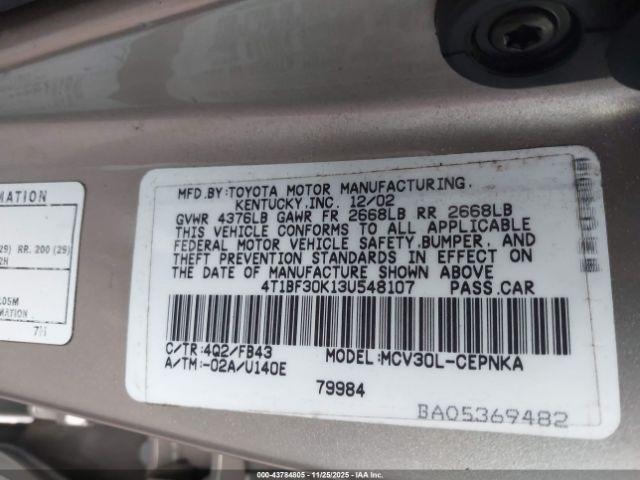 Toyota Camry Le V6 Image 9