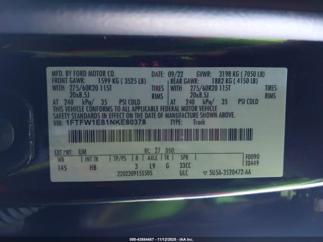 Ford F-150 Lariat Image 5