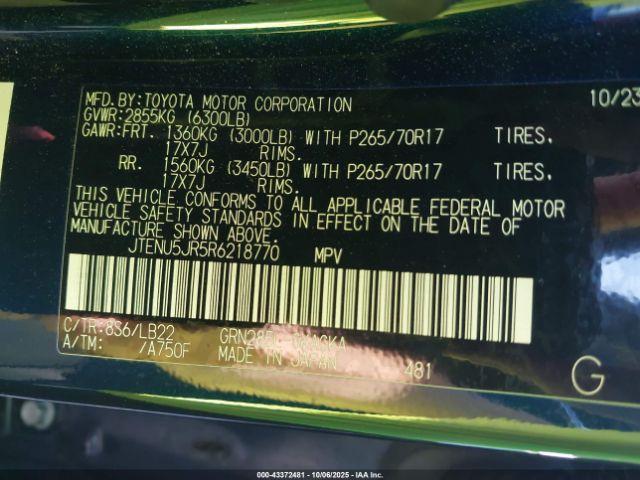 Toyota 4Runner Sr5 Premium Image 9