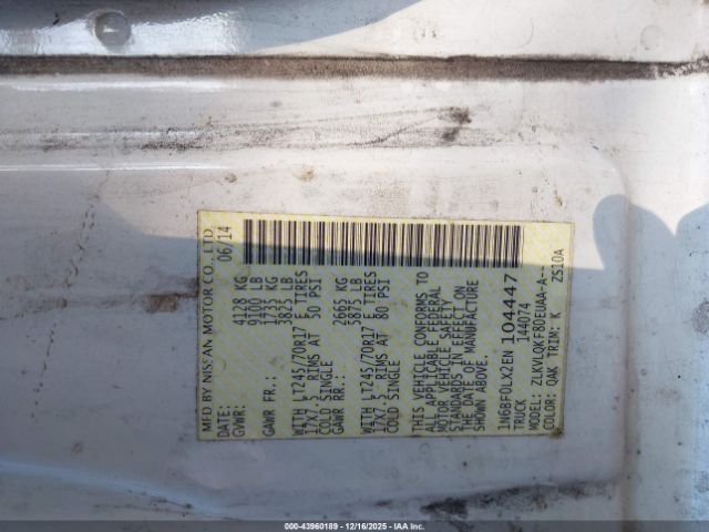 Nissan Nv S V6 Image 6