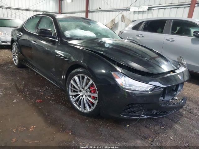  Salvage Maserati Ghibli