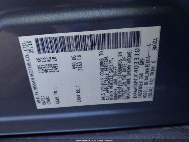 Nissan Maxima 3.5 Sv Image 5