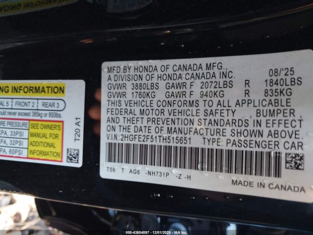 Honda Civic Sport Image 5