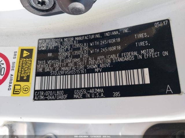 Toyota Highlander Xle Image 9