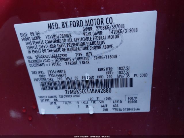 Ford Flex Sel Image 7