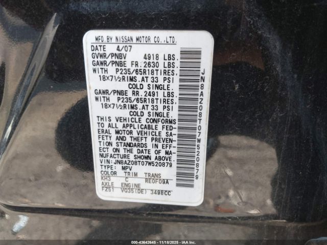 Nissan Murano S Image 12