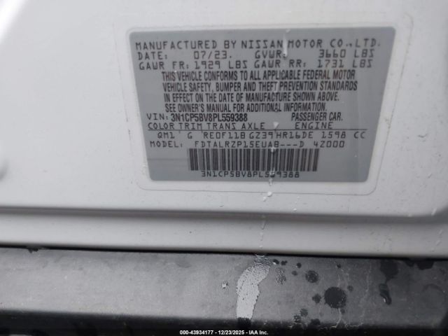 Nissan Kicks S Xtronic Cvt Image 4