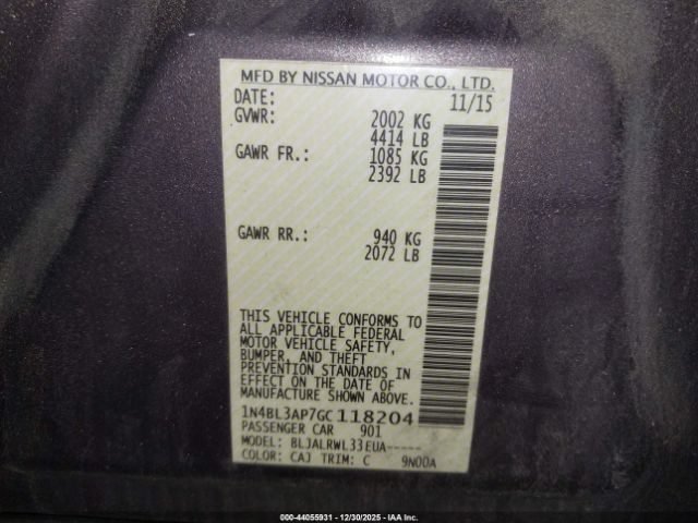 Nissan Altima Image 4