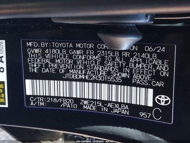 Toyota Corolla Hybrid Le Image 4