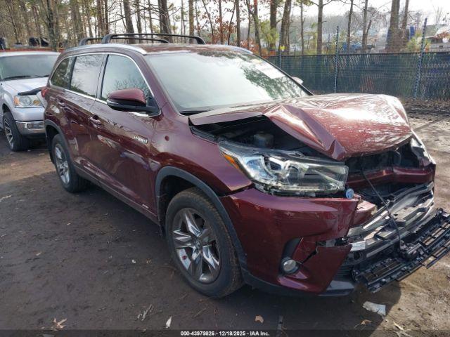  Salvage Toyota Highlander