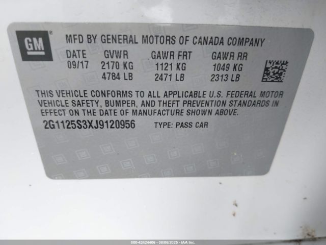 Chevrolet Impala 2lz Image 13