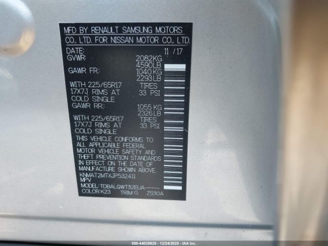 Nissan Rogue Sv Image 4