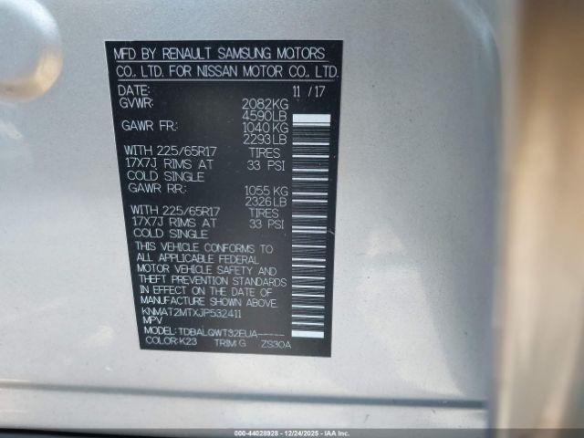 Nissan Rogue Sv Image 4