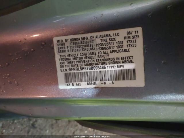 Honda Odyssey Ex-l Image 14