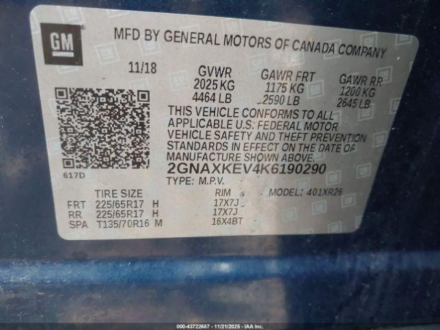 Chevrolet Equinox Lt Image 13