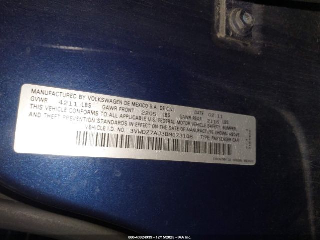 Volkswagen Jetta 2.5l Se Image 9