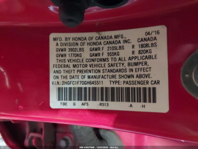 Honda Civic Ex-l Image 10