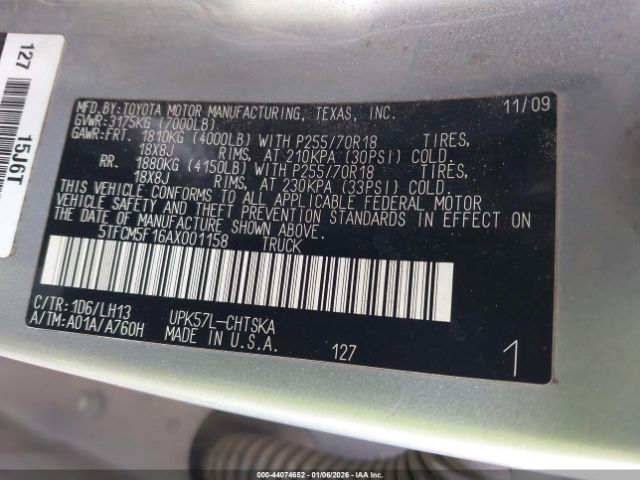 Toyota Tundra Grade 4.6l V8 Image 3